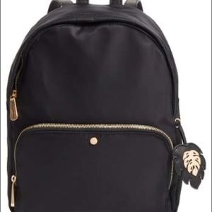Tommy Bahama Siesta Key Black and Gold Mini Backpack